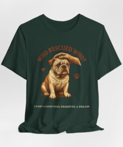 Who Rescued Who? | Duke of Barkington Rescue Edition Tee - Image 28