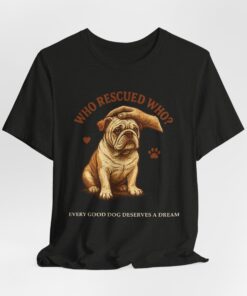Who Rescued Who? | Duke of Barkington Rescue Edition Tee - Image 8