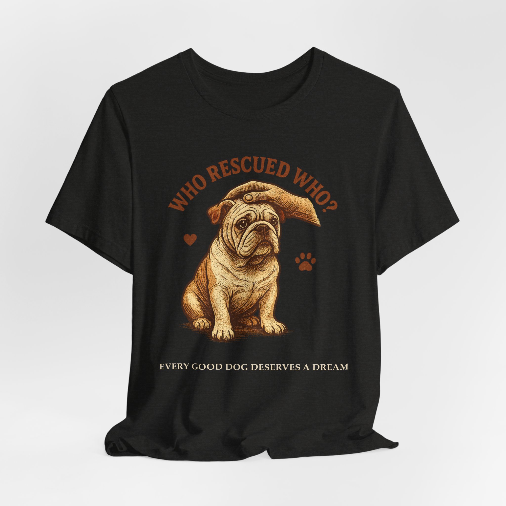 Who Rescued Who? | Duke of Barkington Rescue Edition Tee - Image 8
