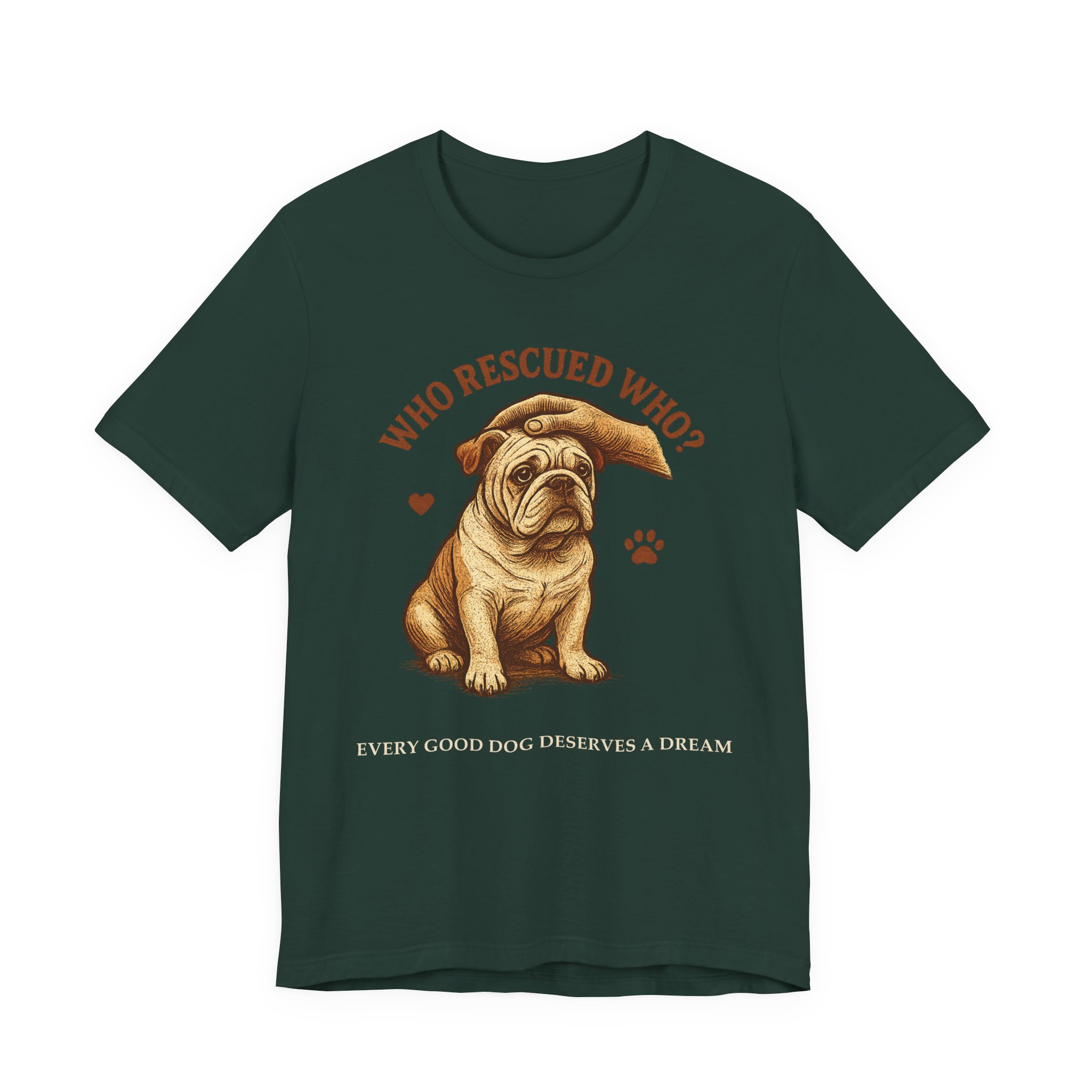 Who Rescued Who? | Duke of Barkington Rescue Edition Tee - Image 25