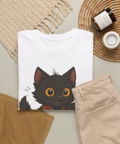 Baroness Pounce Unisex Heavy Cotton T-Shirt | Baroness Pounce T-Shirt - Image 5