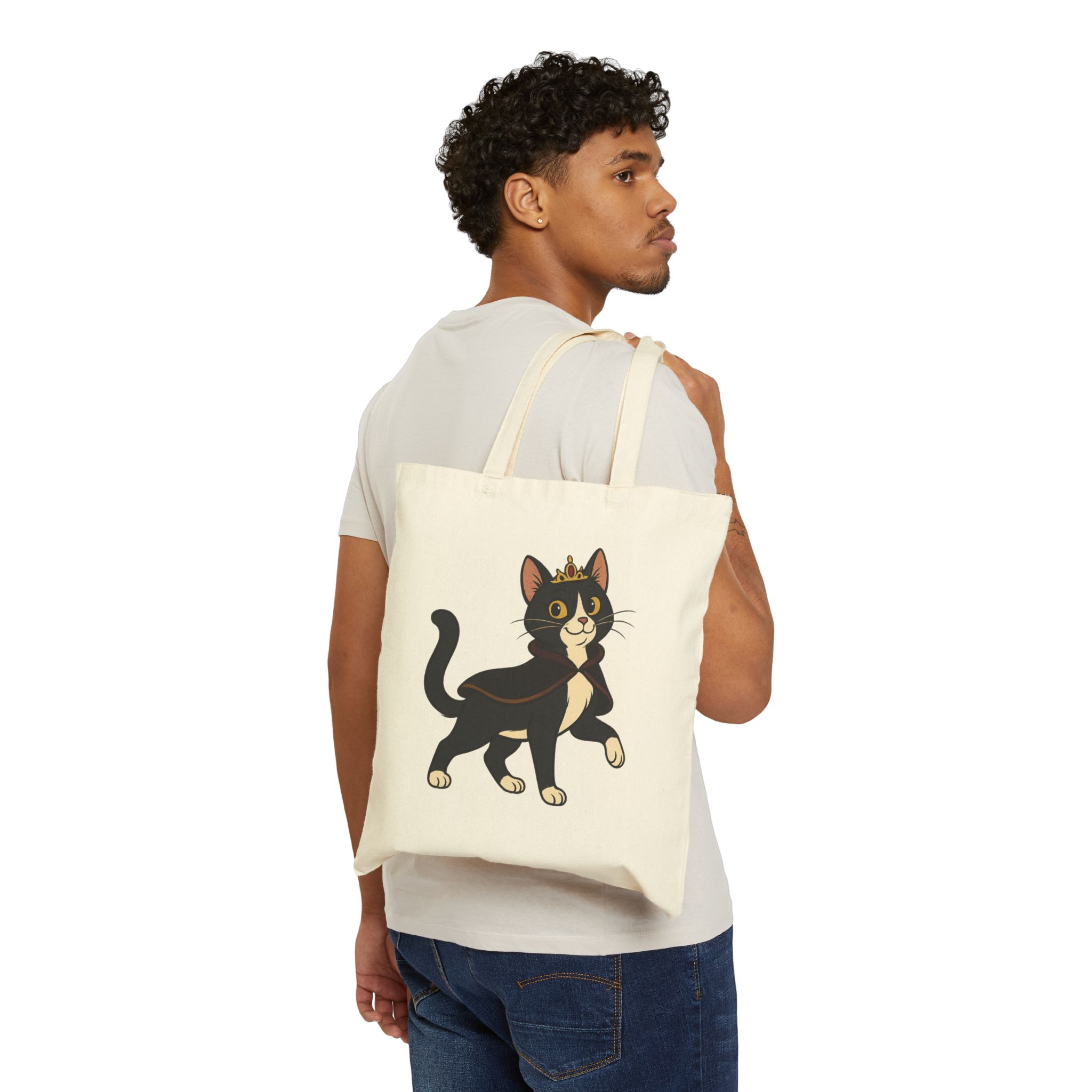 Countess Clawdia Cotton Canvas Tote Bag | Countess Clawdia Tote - Image 4