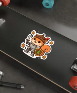 Captain Oakhelm Die-Cut Sticker | Squirrel Knight - Image 11