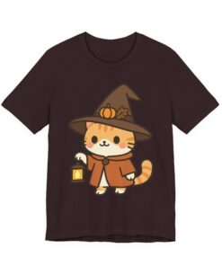 Willow the Harvest Witch Unisex Heavy Cotton T-Shirt | Harvest Witch Cat Tee - Image 39