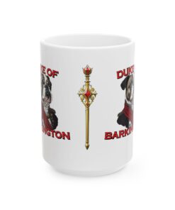 Duke of Barkington Ceramic Mug | Royal Dog Portrait Coffee Cup (11oz/15oz) - Image 11