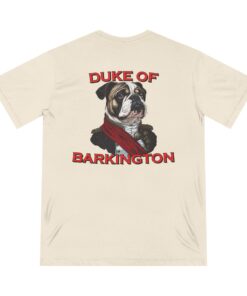 Duke of Barkington Women’s Organic Cotton Bulldog T-Shirt – Noble Comfort for Dog-Loving Queens - Image 8