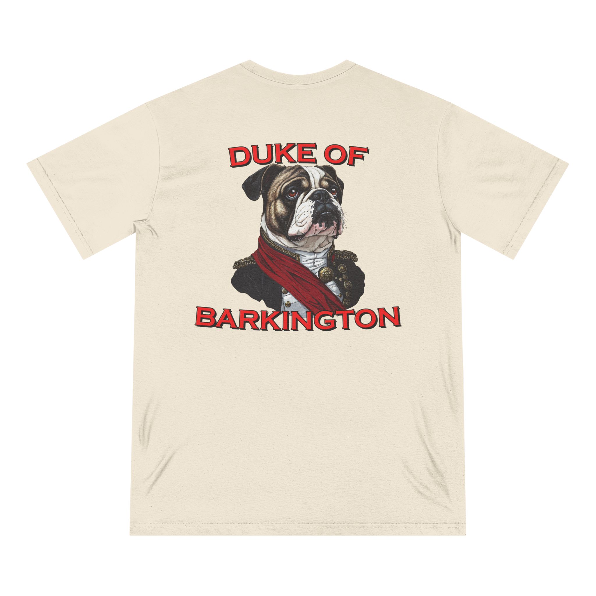 Duke of Barkington Women’s Organic Cotton Bulldog T-Shirt – Noble Comfort for Dog-Loving Queens - Image 8