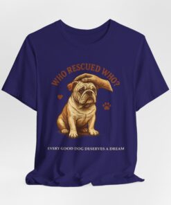 Who Rescued Who? | Duke of Barkington Rescue Edition Tee - Image 44