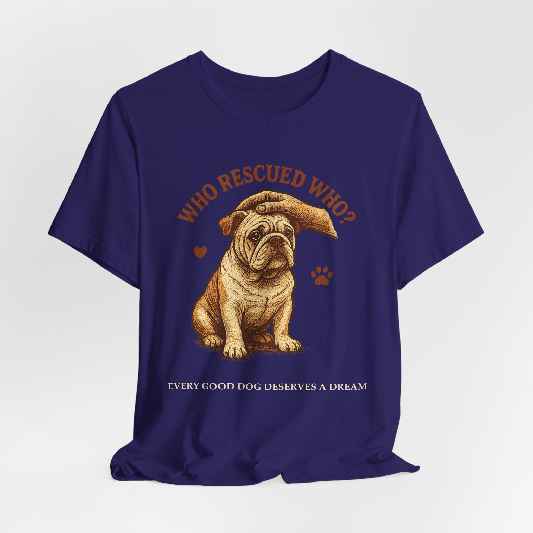 Who Rescued Who? | Duke of Barkington Rescue Edition Tee - Image 44