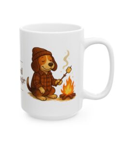 Baxter the Bonfire Beagle Ceramic Mug | Beagle Mug - Image 9