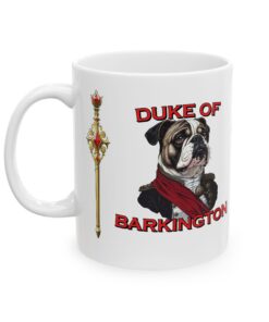 Duke of Barkington Ceramic Mug | Royal Dog Portrait Coffee Cup (11oz/15oz) - Image 4