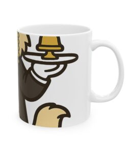 Sir Whiskington Court Etiquette Mug | Butler Cat Coffee Cup - Image 4