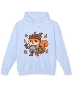 Captain Oakhelm Hoodie | Squirrel Knight Autumn Hooded Sweatshirt - Image 9