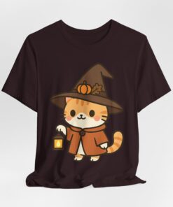 Willow the Harvest Witch Unisex Heavy Cotton T-Shirt | Harvest Witch Cat Tee - Image 42