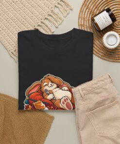 Pecan Snoozeworth Thanksgiving Rabbit T-Shirt | Pie First Nap Next - Image 9