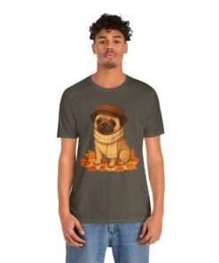 Sir Reginald Pugsley Unisex Heavy Cotton T-Shirt | Pugsley Tee - Image 25