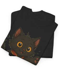 Baroness Pounce Unisex Heavy Cotton T-Shirt | Baroness Pounce T-Shirt - Image 8
