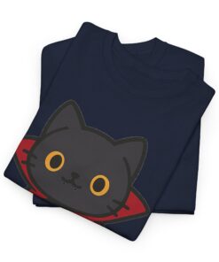 Count Purrcula Unisex Heavy Cotton T-Shirt | Count Purrcula T-Shirt - Image 22