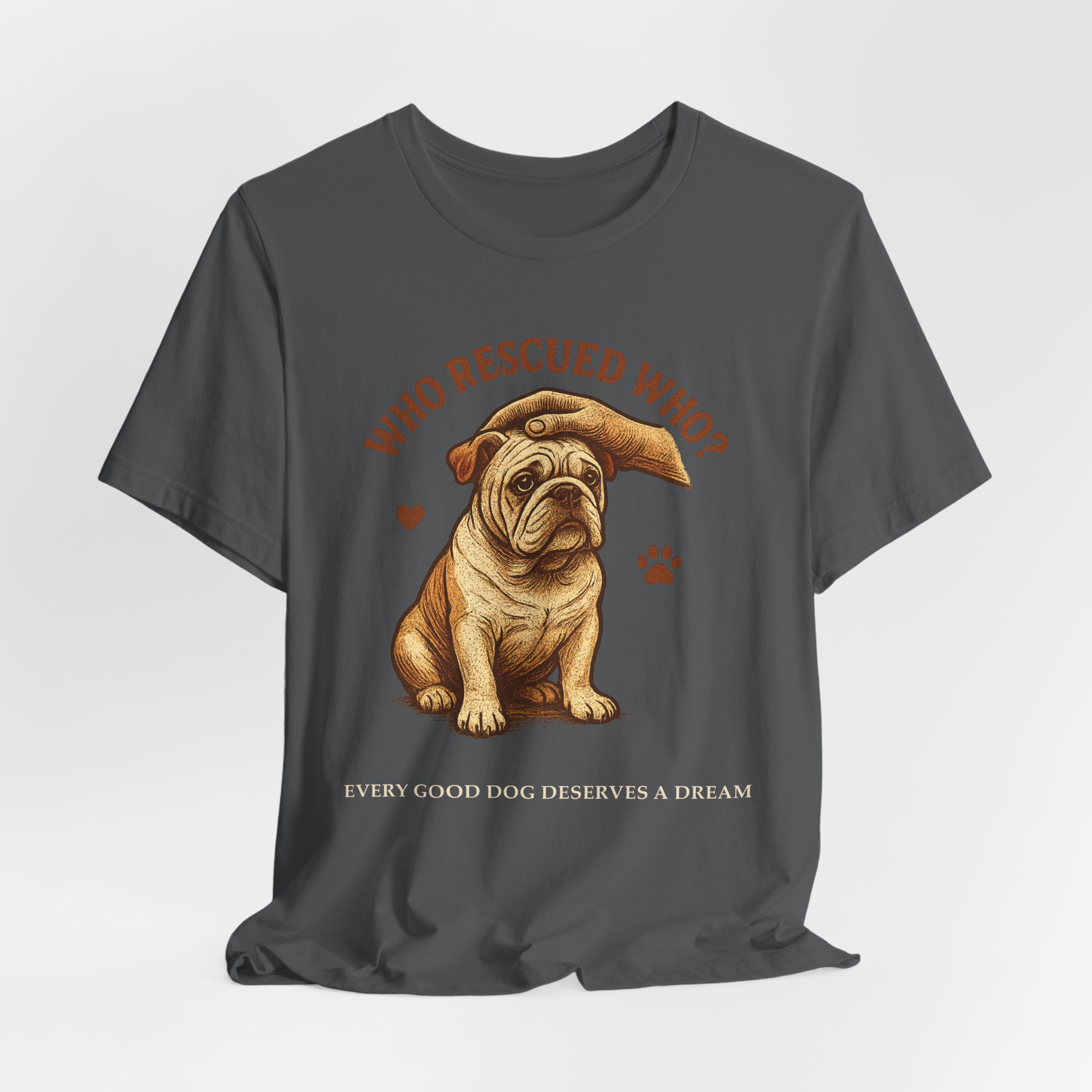 Who Rescued Who? | Duke of Barkington Rescue Edition Tee - Image 32
