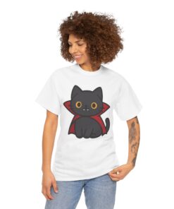 Count Purrcula Unisex Heavy Cotton T-Shirt | Count Purrcula T-Shirt