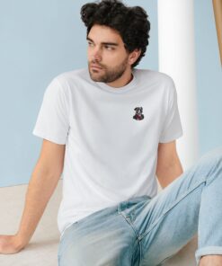 Duke of Barkington Men’s Organic Cotton T-Shirt – Bulldog Royalty Meets Everyday Style - Image 9