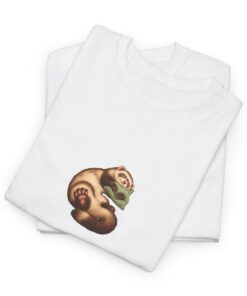 Noodle Snoozebottom Ferret T-Shirt | Highly Qualified to Nap - Image 4