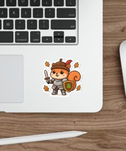 Captain Oakhelm Die-Cut Sticker | Squirrel Knight - Image 2