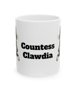 Alternative view of Countess Clawdia Ceramic Mug | Countess Clawdia Mug