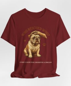 Who Rescued Who? | Duke of Barkington Rescue Edition Tee - Image 56
