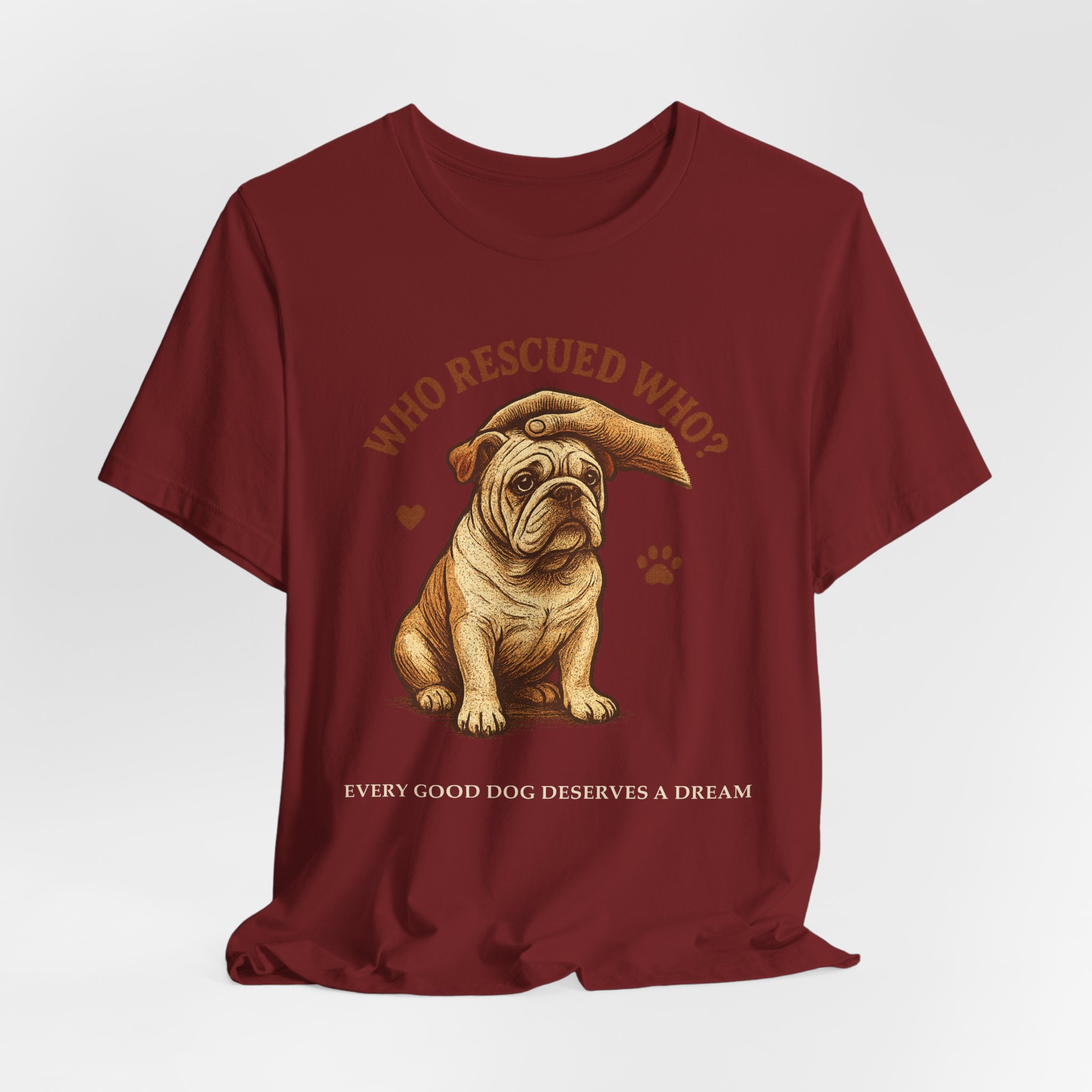 Who Rescued Who? | Duke of Barkington Rescue Edition Tee - Image 56