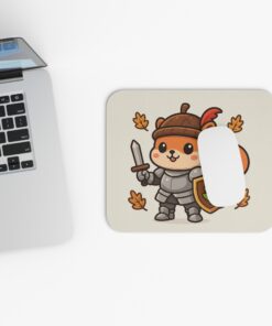 Captain Oakhelm Mouse Pad | Squirrel Knight Desk Mat - Image 4