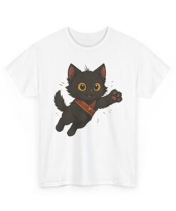 Alternative view of Baroness Pounce Unisex Heavy Cotton T-Shirt | Baroness Pounce T-Shirt