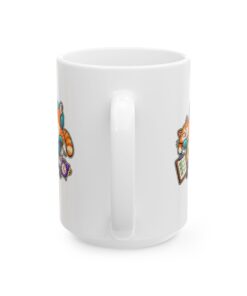 Orange Tabby Cat Ceramic Mug | Highly Qualified to Nap (11oz, 15oz) - Image 7