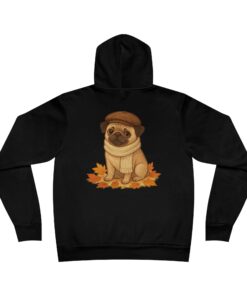 Sir Reginald Pugsley Lightweight Pullover Hoodie | Pugsley Hoodie - Image 4