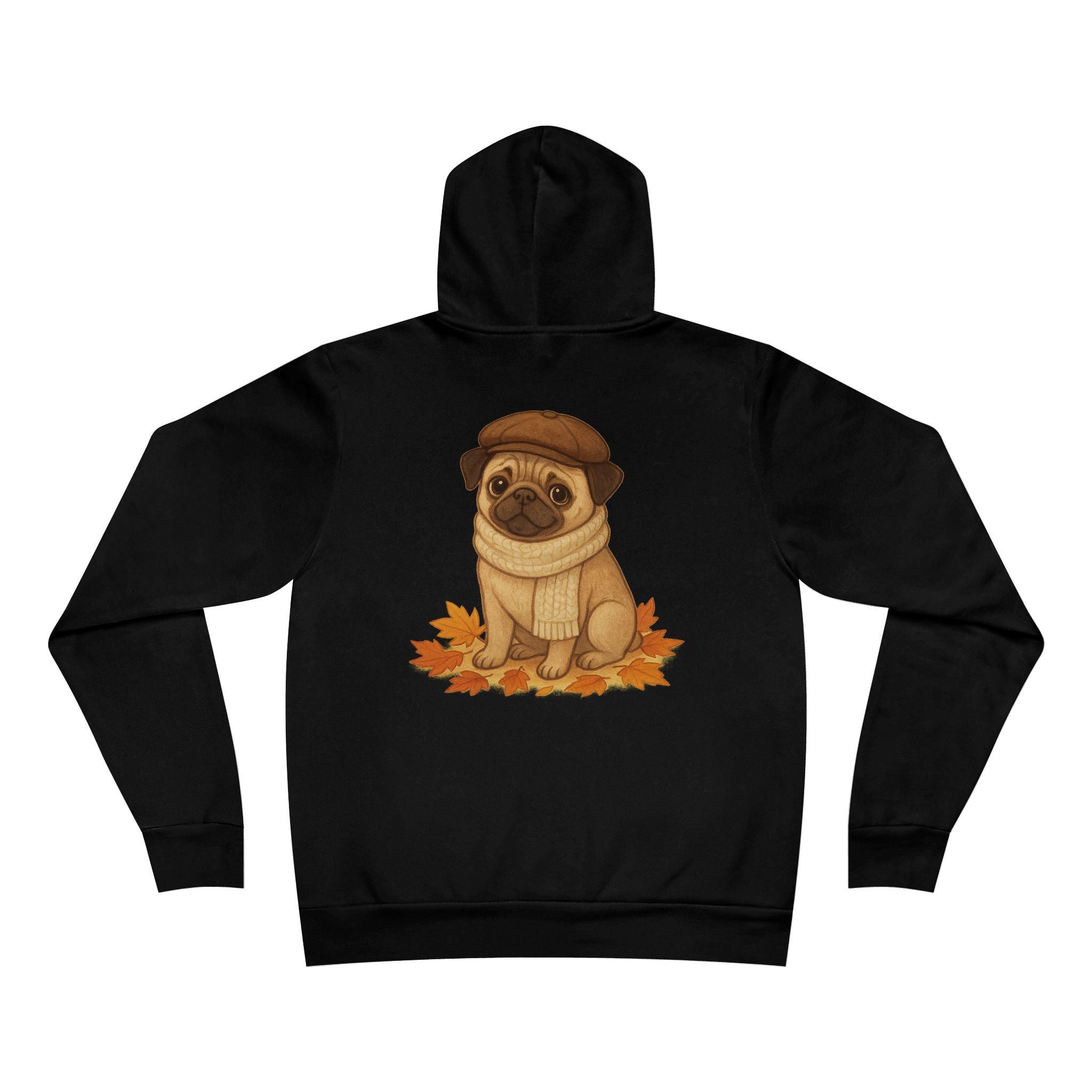 Sir Reginald Pugsley Lightweight Pullover Hoodie | Pugsley Hoodie - Image 4