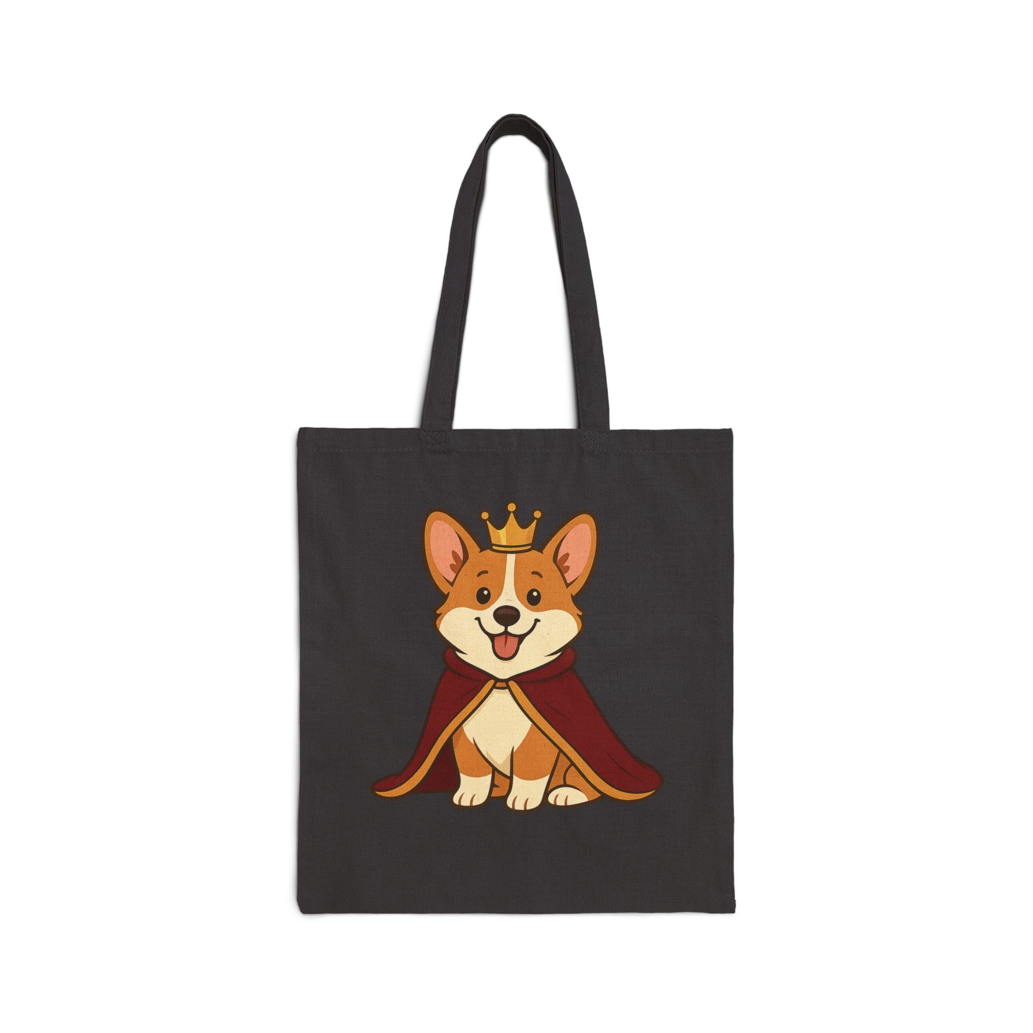 Queen Biscuit Cotton Canvas Tote Bag | Queen Biscuit Tote - Image 5