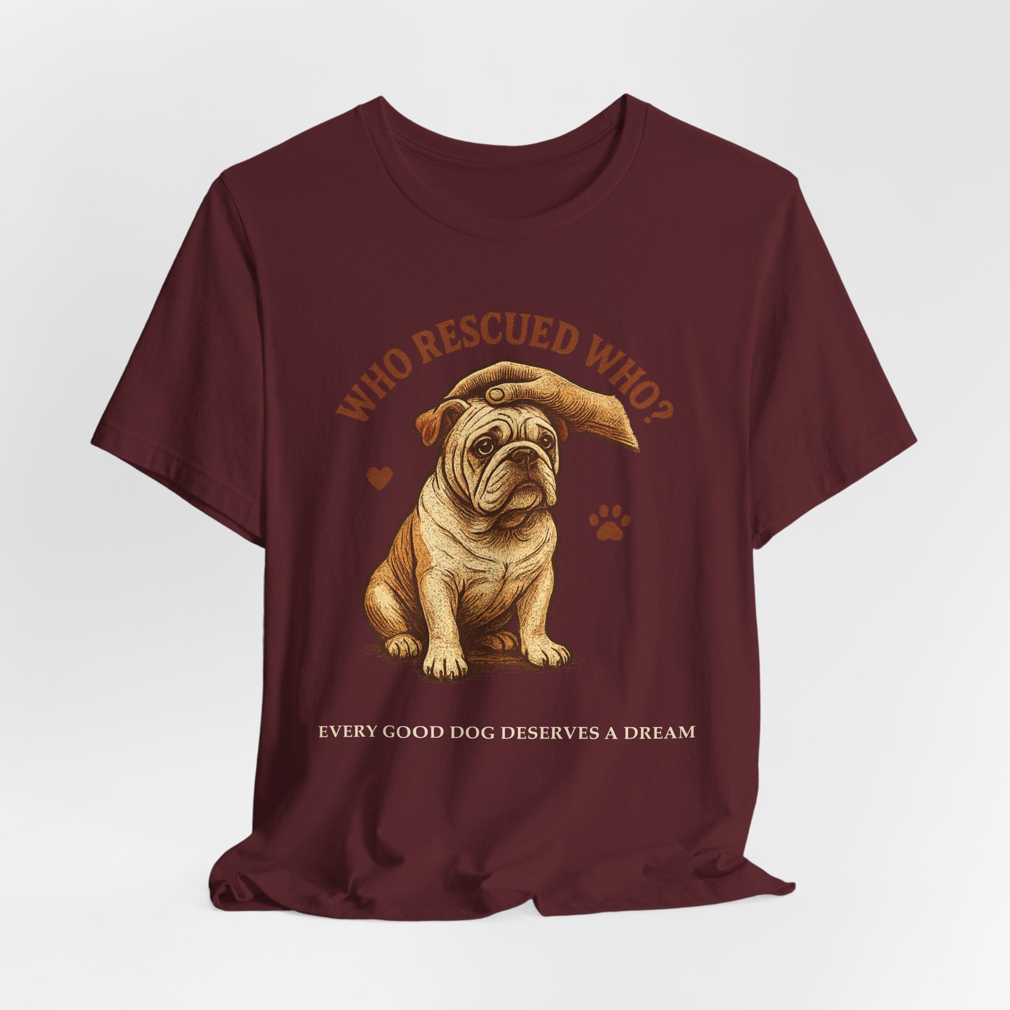 Who Rescued Who? | Duke of Barkington Rescue Edition Tee - Image 52