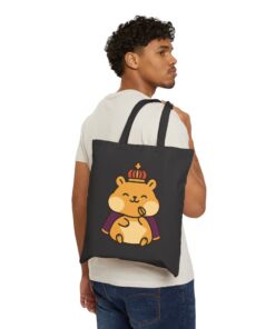 Emperor Nibbles Cotton Canvas Tote Bag | Emperor Nibbles Tote - Image 8