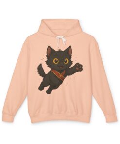Alternative view of Baroness Pounce Lightweight Pullover Hoodie | Baroness Pounce Hoodie
