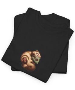 Noodle Snoozebottom Ferret T-Shirt | Highly Qualified to Nap - Image 8