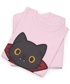 Count Purrcula Unisex Heavy Cotton T-Shirt | Count Purrcula T-Shirt - Image 33