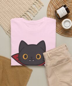 Count Purrcula Unisex Heavy Cotton T-Shirt | Count Purrcula T-Shirt - Image 34