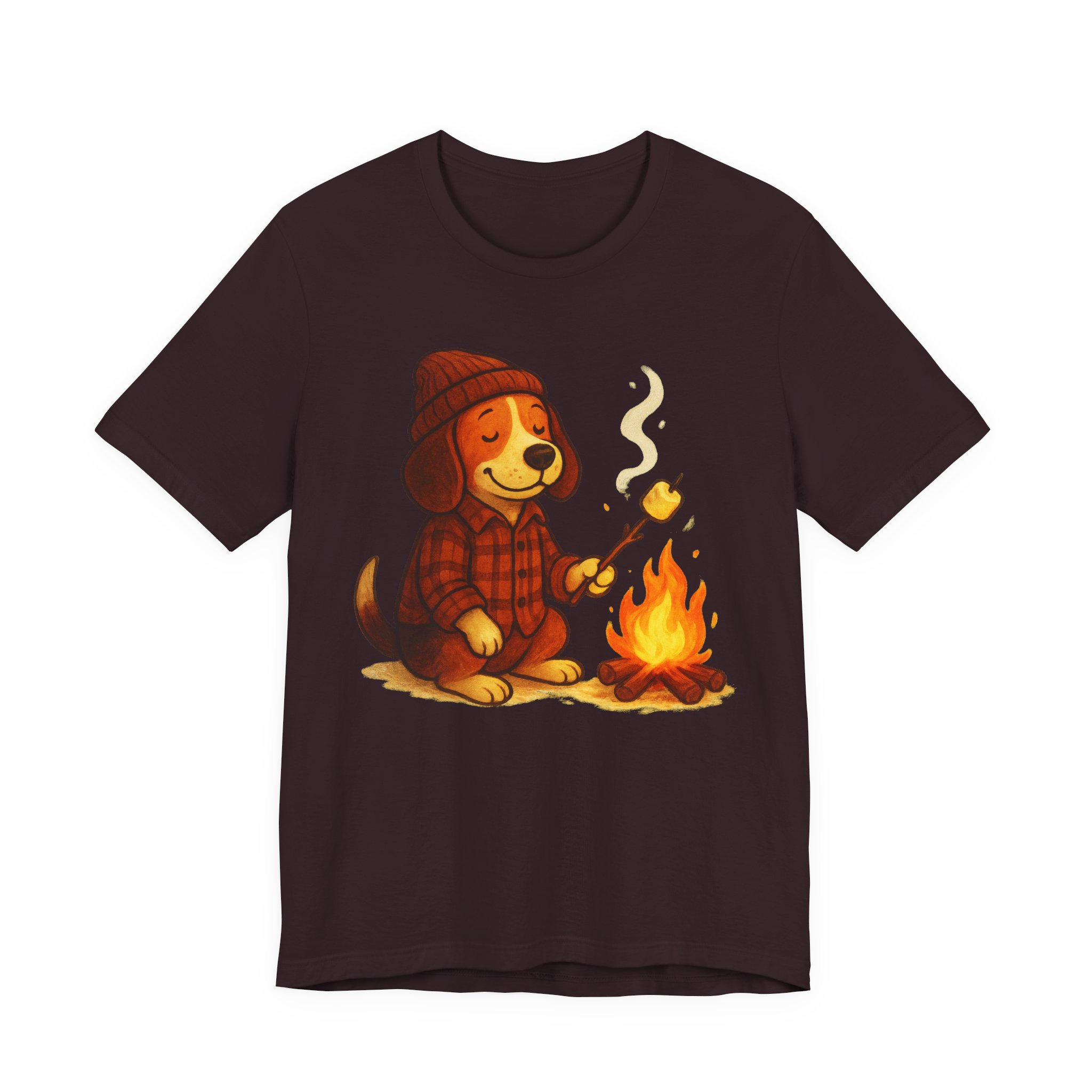 Baxter the Bonfire Beagle Unisex Jersey T-Shirt | Beagle Tee - Image 30