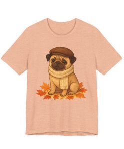 Sir Reginald Pugsley Unisex Heavy Cotton T-Shirt | Pugsley Tee - Image 43