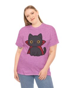 Count Purrcula Unisex Heavy Cotton T-Shirt | Count Purrcula T-Shirt - Image 29