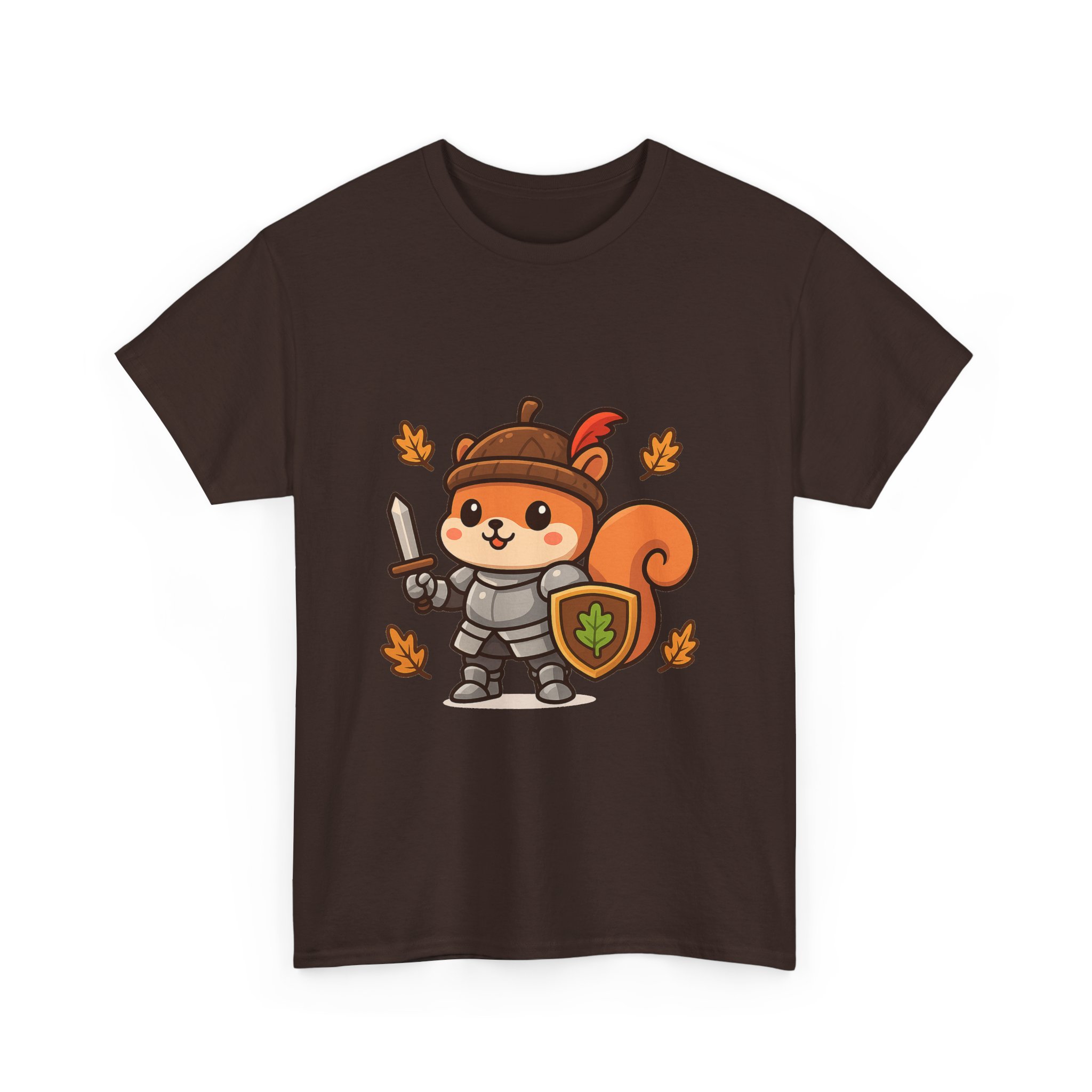 Captain Oakhelm Tee | Squirrel Knight Autumn T-Shirt - Image 13