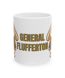 Alternative view of General Floofington Ceramic Mug | General Floofington Mug