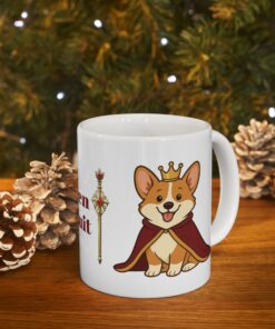 Queen Biscuit Ceramic Mug | Queen Biscuit Mug - Image 7