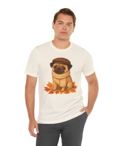 Sir Reginald Pugsley Unisex Heavy Cotton T-Shirt | Pugsley Tee - Image 15