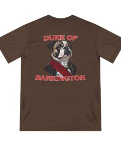 Duke of Barkington Women’s Organic Cotton Bulldog T-Shirt – Noble Comfort for Dog-Loving Queens - Image 14